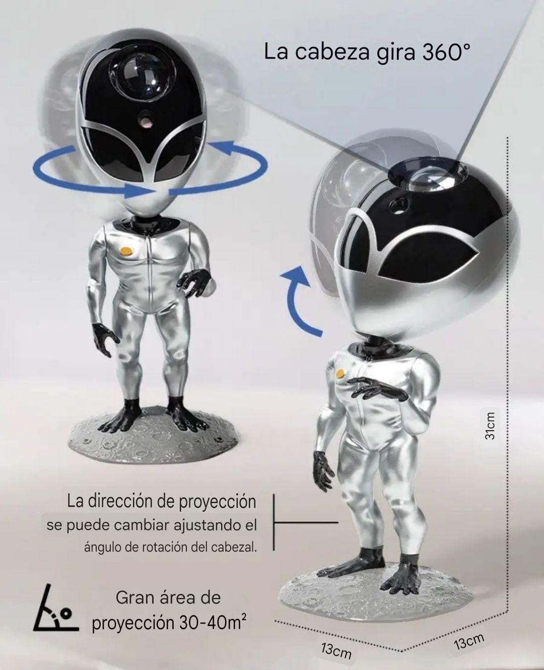 Alíen proyector de Galaxia portátil