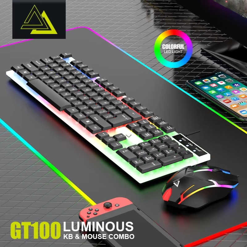 Combo Teclado Y Mouse Gamer GT100