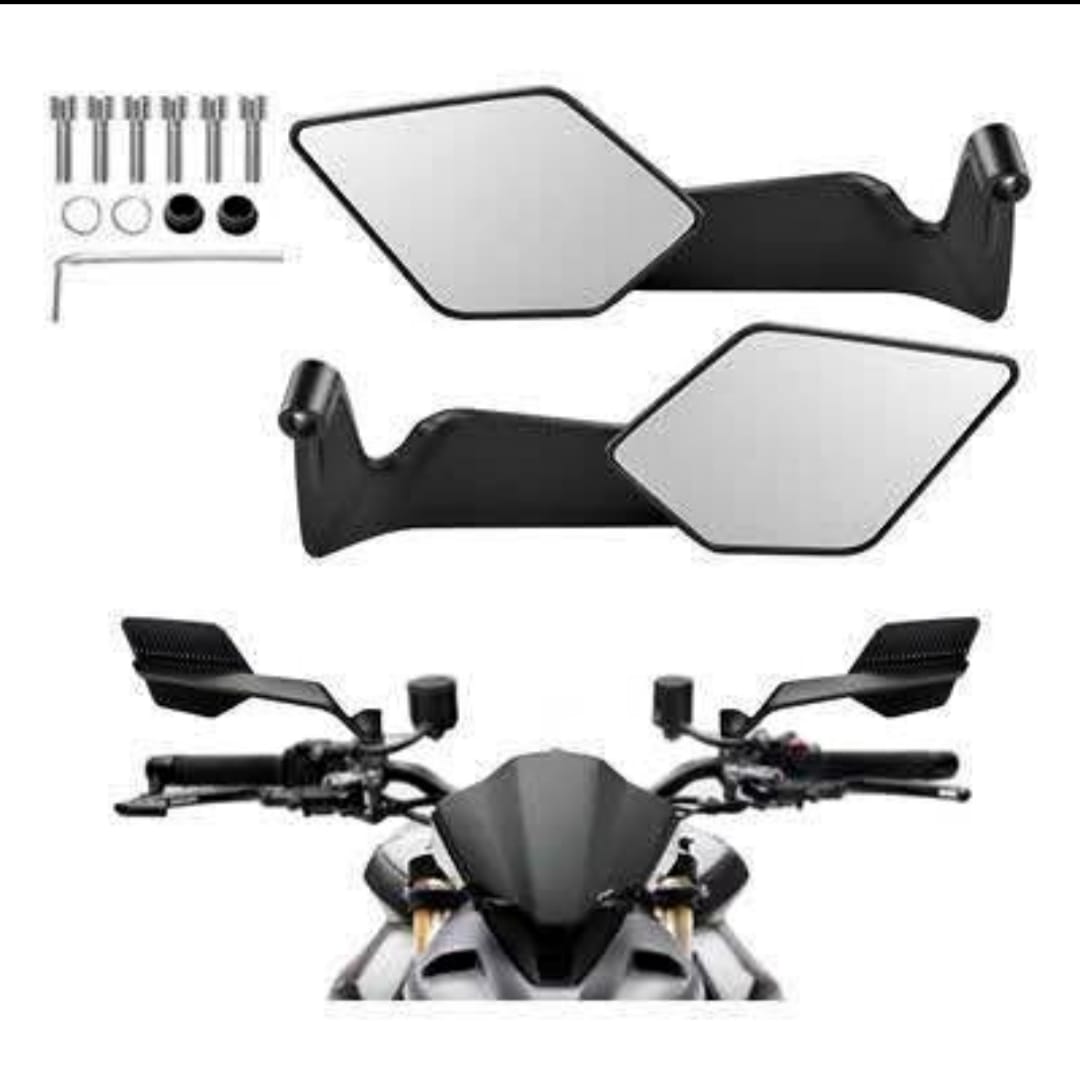 Espejos Alerón para motos Naked Stealth