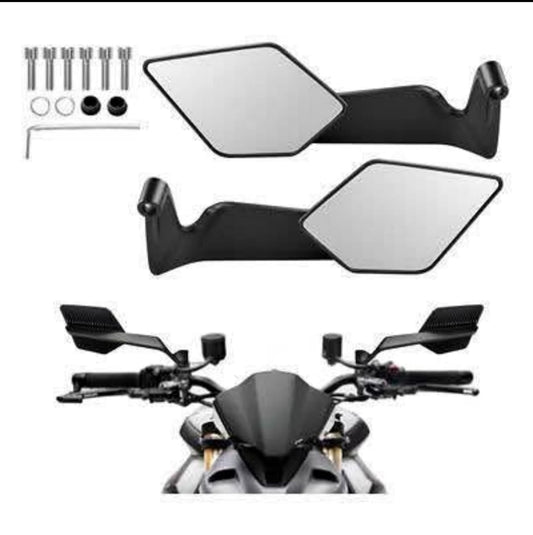 Espejos Alerón para motos Naked Stealth