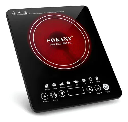 Estufa Inducción 1 Puesto Sokany Digital