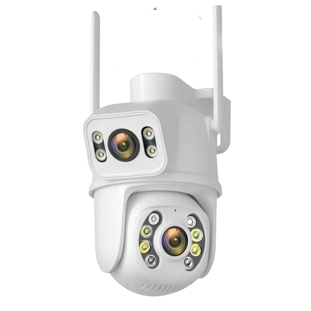 Camara Seguridad Exterior 2 Lentes Vista