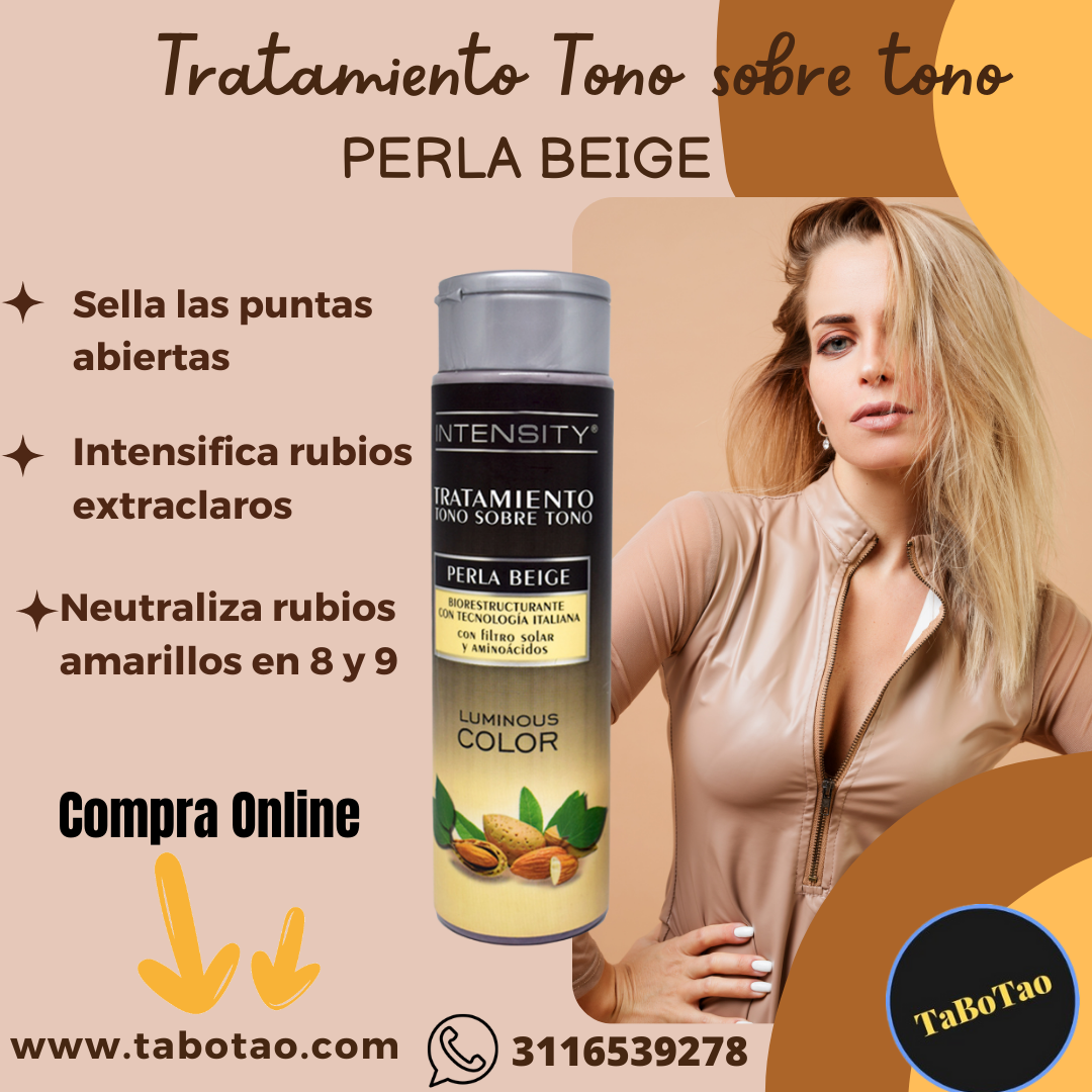 TRATAMIENTO TONO SOBRE TONO PERLA BEIGE LV