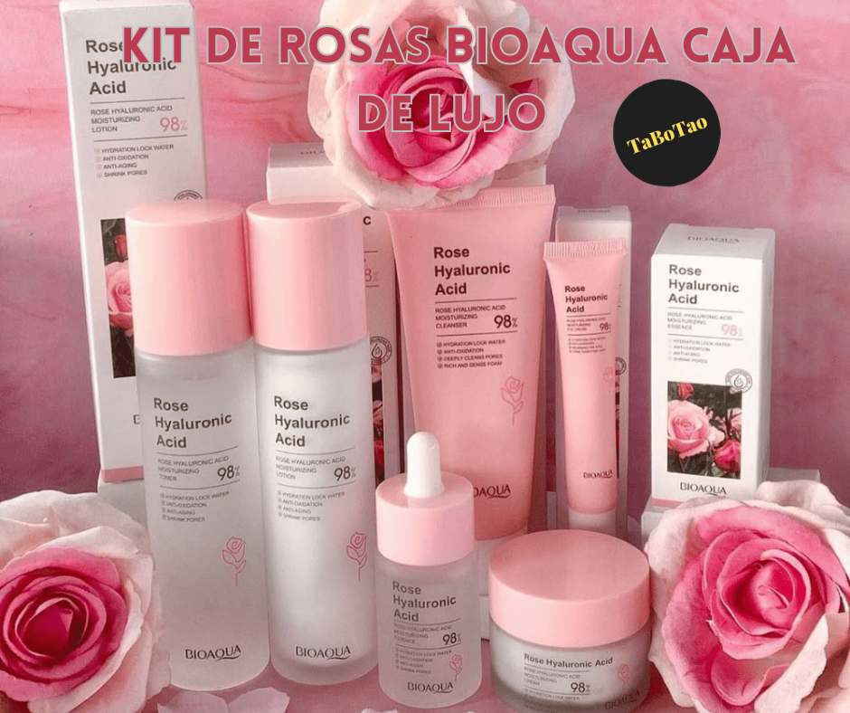 N10. Kit De Rosas Bioaqua Caja De Lujo