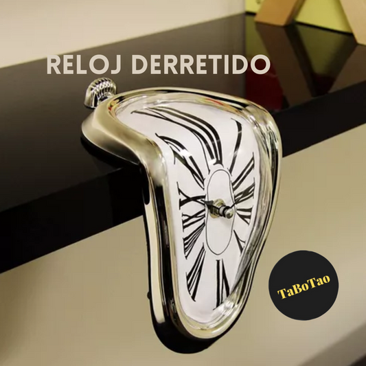 Reloj Surrealismo Derretido Clock Dalí Artístico Nuevo !! 0025