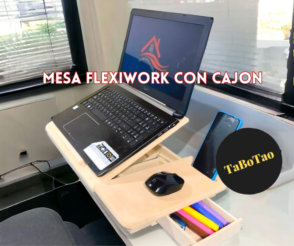 Mesa Flexiwork Con Cajon 0047