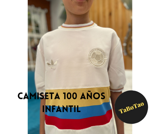 Camiseta 100 Años Infantil 0036