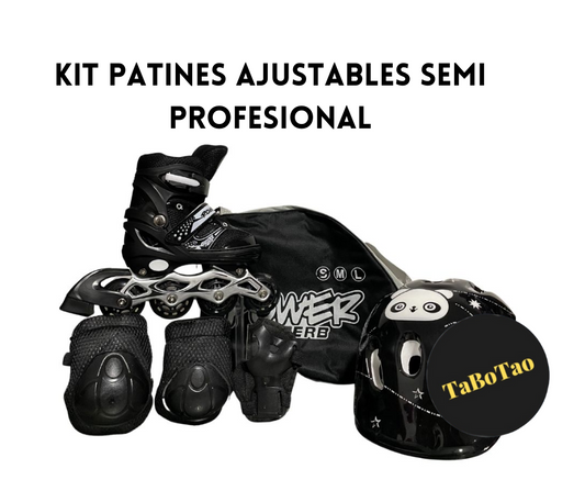 Kit Patines Ajustables Semi Profesional 0042