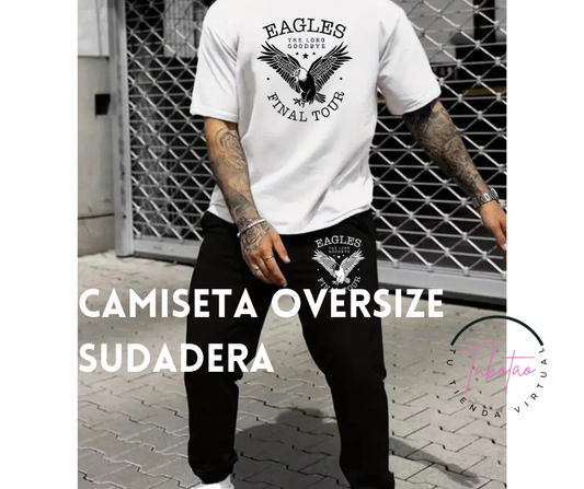 Camiseta Oversize Sudadera 0048