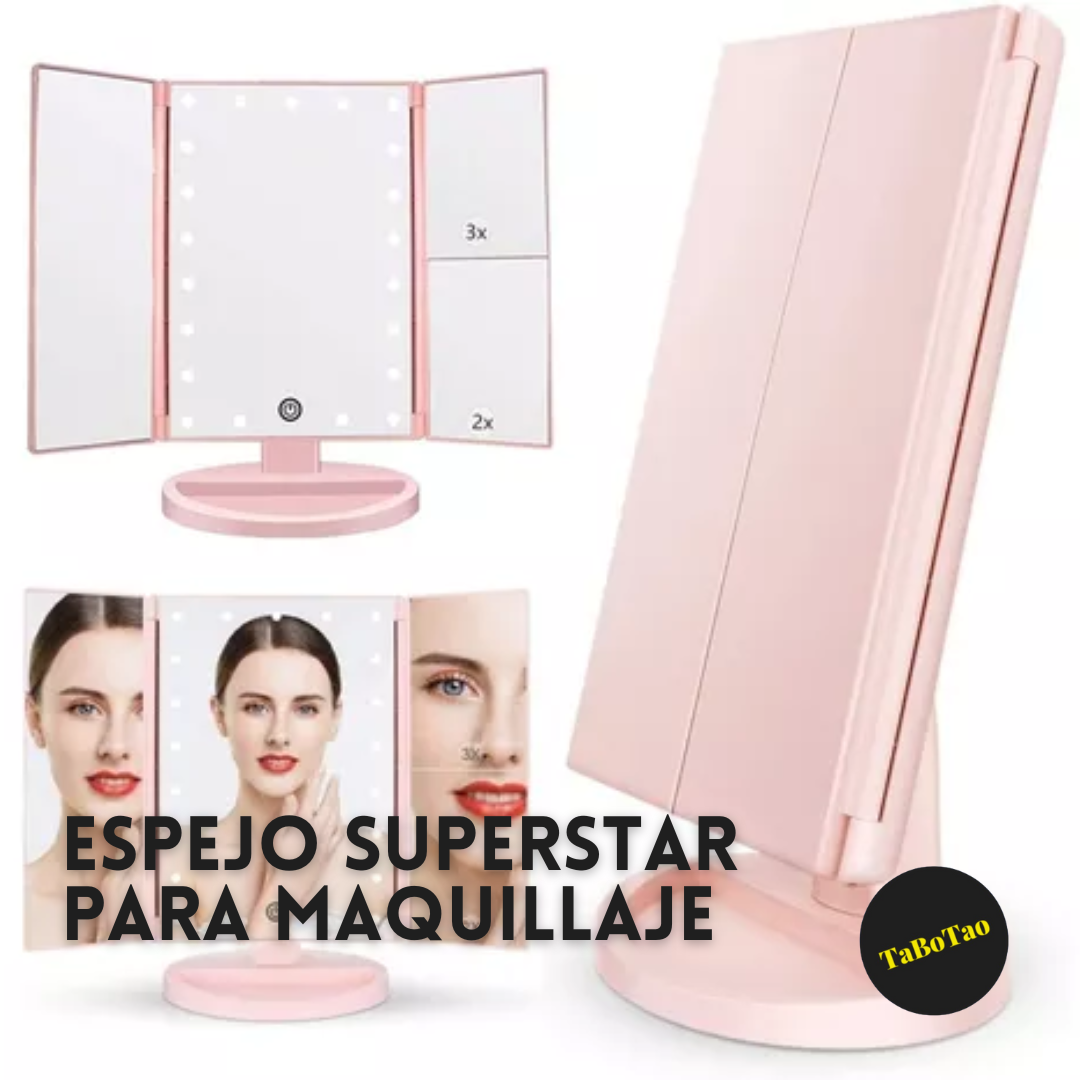 Espejo Superstar Para Maquillaje