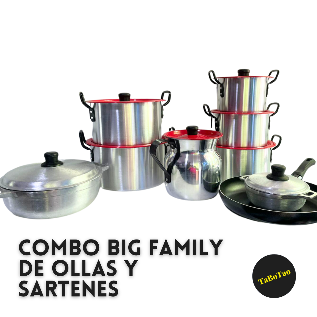 Combo Big Family de Ollas y Sartenes