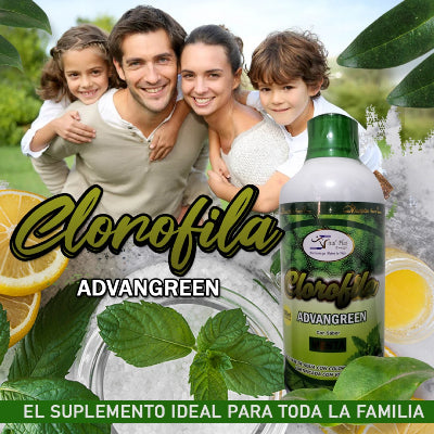 Clorofila Advangreen, Regula y Limpia el Organismo