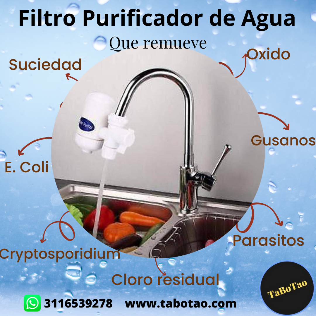 Filtro Purificador De Agua Cerámica Bionergético