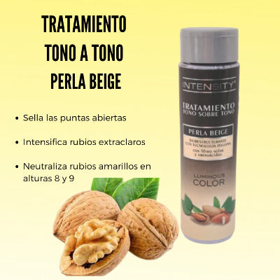 TRATAMIENTO TONO SOBRE TONO PERLA BEIGE LV